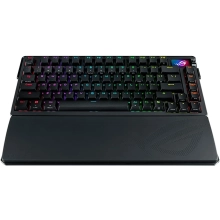 Купити Клавіатура ASUS ROG Azoth Extreme NX Snow EN RGB Black (90MP03MA-BKUA01) - фото 3