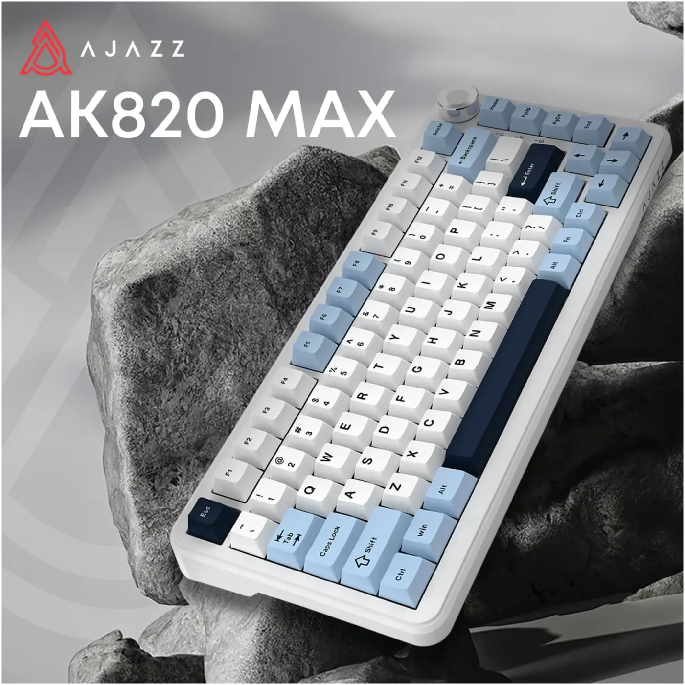 Купити Клавіатура AK820 MAX PLUS RGB Daydream Switch Wireless Blue/White/Dark (AK820MAX-DD-BWD) - фото 3