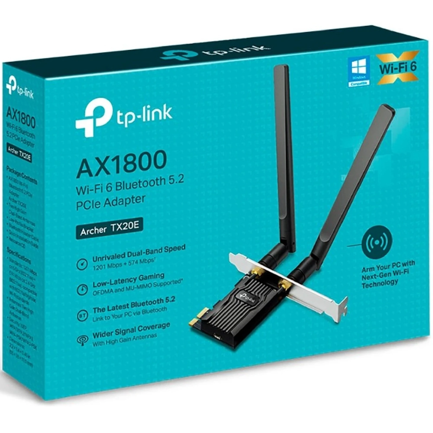 Купити Мережева карта TP-LINK Archer TX20E - фото 2