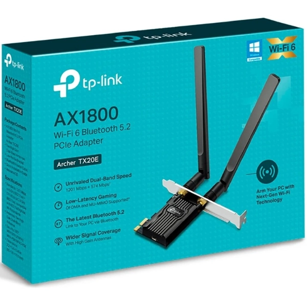 Купити Мережева карта TP-LINK Archer TX20E - фото 2