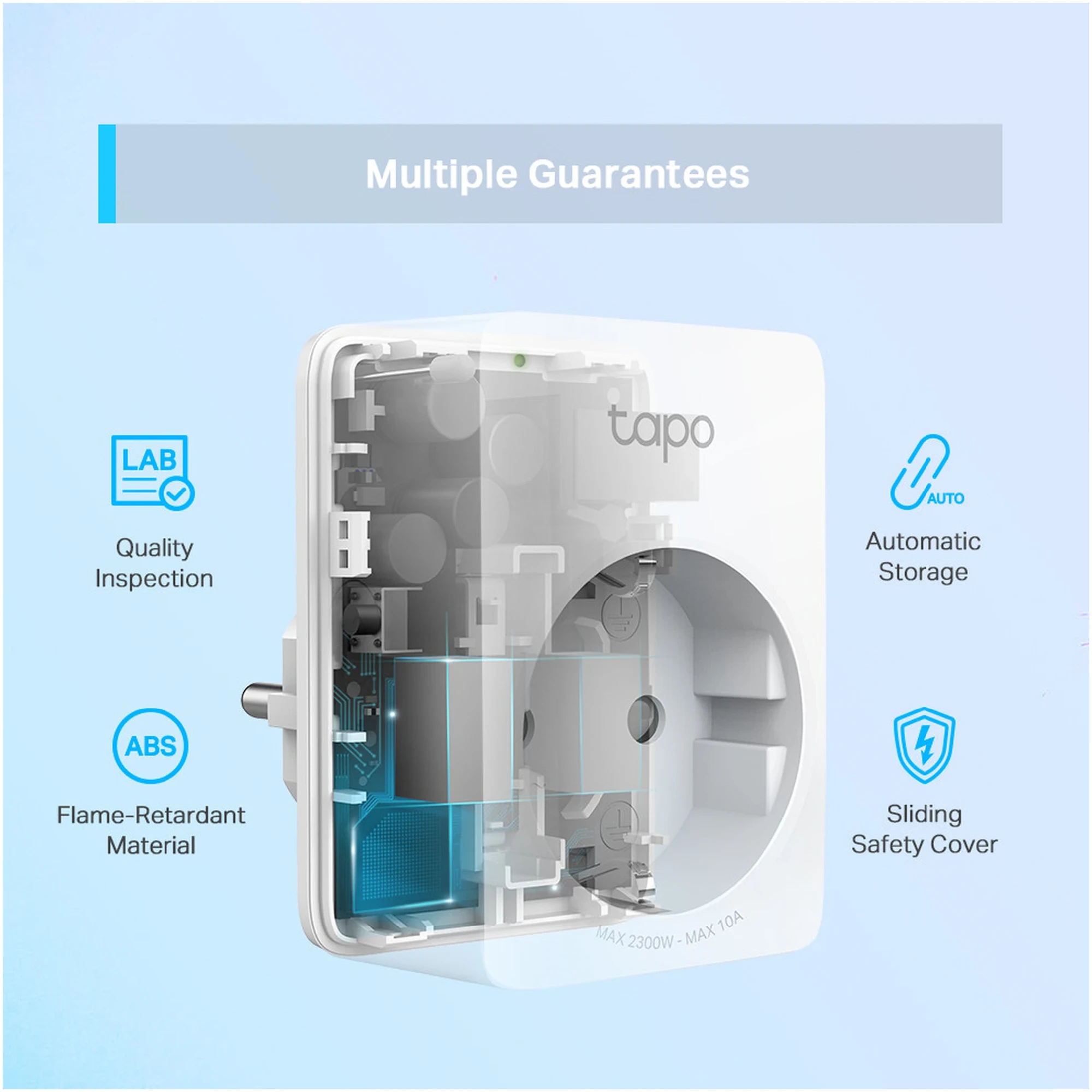 Купити Wi-Fi розетка TP-Link Tapo P100 (2-pack) - фото 2