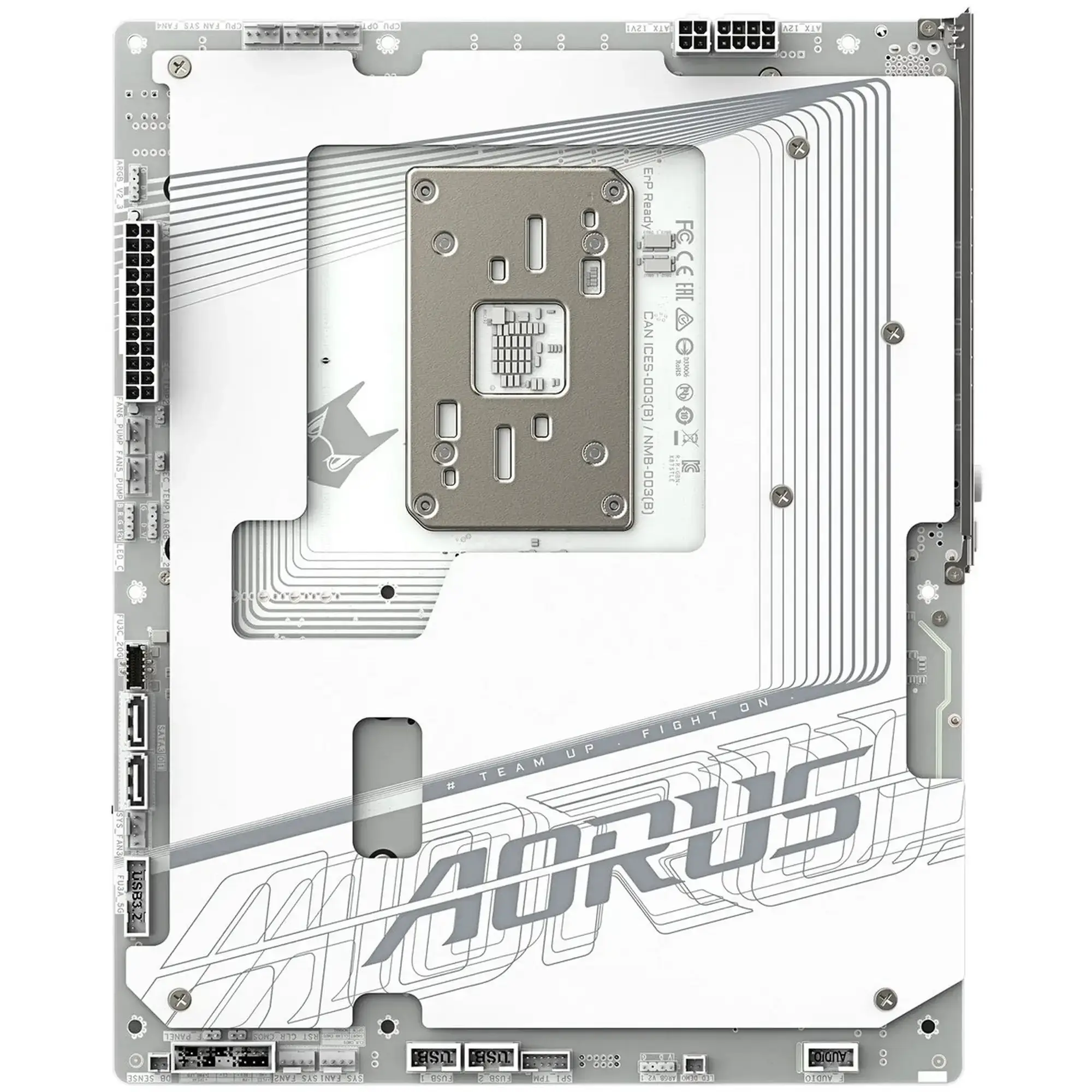 Купити Материнская плата Gigabyte X870 AORUS STEALTH ICE - фото 3
