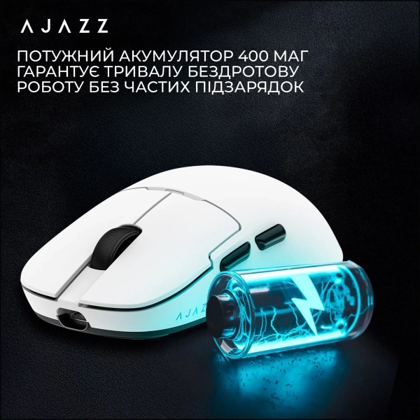 Купить Мышь Ajazz AJ159P MC White (AJ159P-MC-W) - фото 9