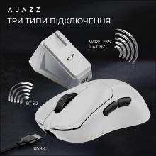 Купити Мишка Ajazz AJ179 Pro Cloud Peak White (AJ179-PRO-W) - фото 11