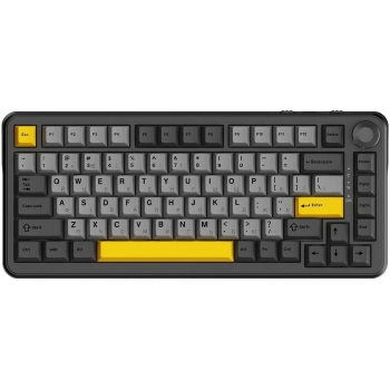 Купить Клавиатура Ajazz AK820 MAX RGB Magnetic Switches Black/Gray/Yellow (AK820MAX-WM-BGY) - фото 1