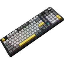 Купить Клавиатура Ajazz AK980 RGB Clear Sky Switch Wireless Black/Gray/Yellow (AK980-CS-BGY) - фото 2