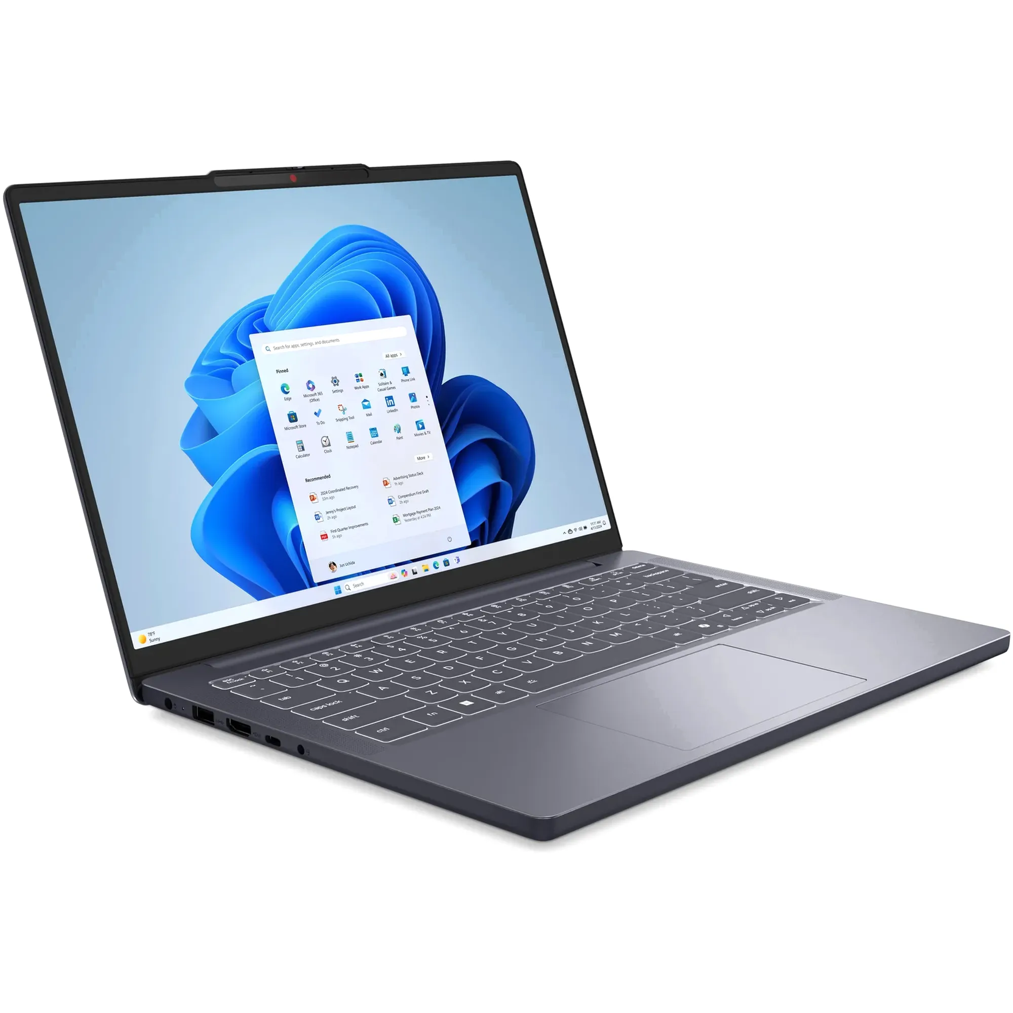 Купить Ноутбук Lenovo IdeaPad Slim 3 14IRH10 (83K000ATRA) - фото 4