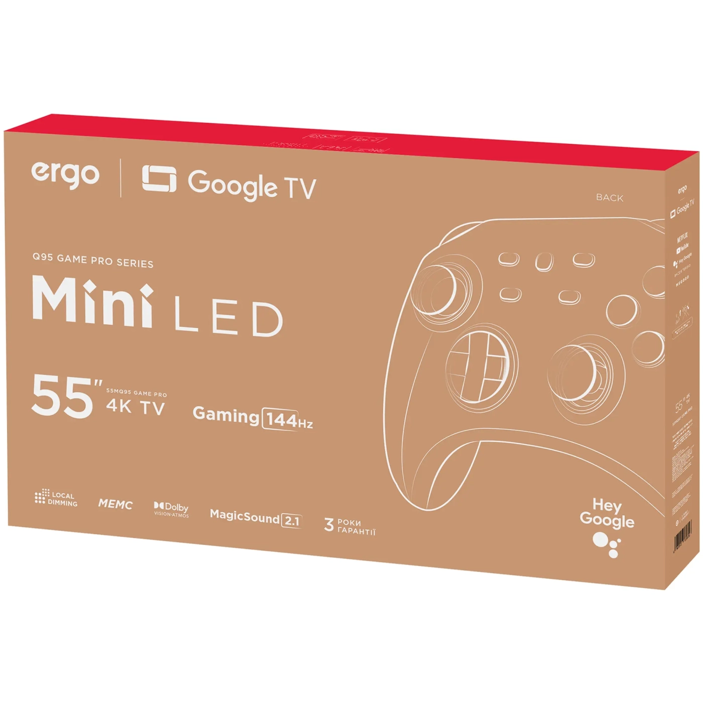 Купити Телевізор Ergo 55MQ95 Game PRO - фото 7