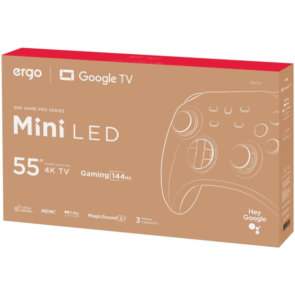 Купити Телевізор Ergo 55MQ95 Game PRO - фото 7