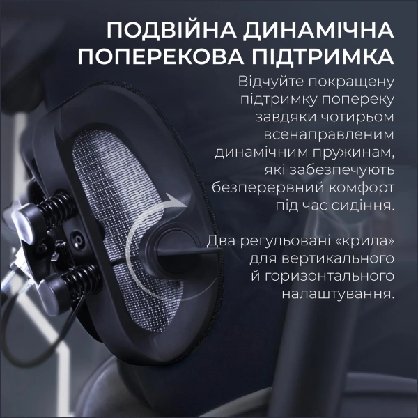 Купити Крісло офісне Sihoo DORO S300 Mesh Dark Grey (S300-M201) - фото 8