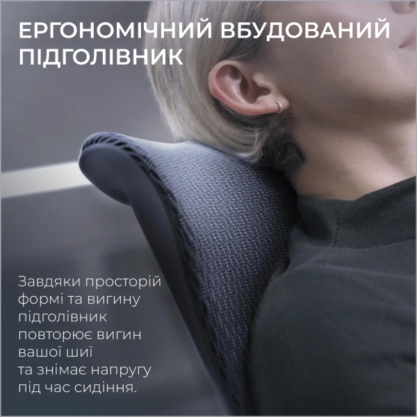 Купити Крісло офісне Sihoo DORO S300 Mesh Dark Grey (S300-M201) - фото 10