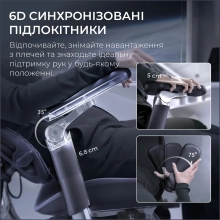 Купити Крісло офісне Sihoo DORO S300 Mesh Dark Grey (S300-M201) - фото 12