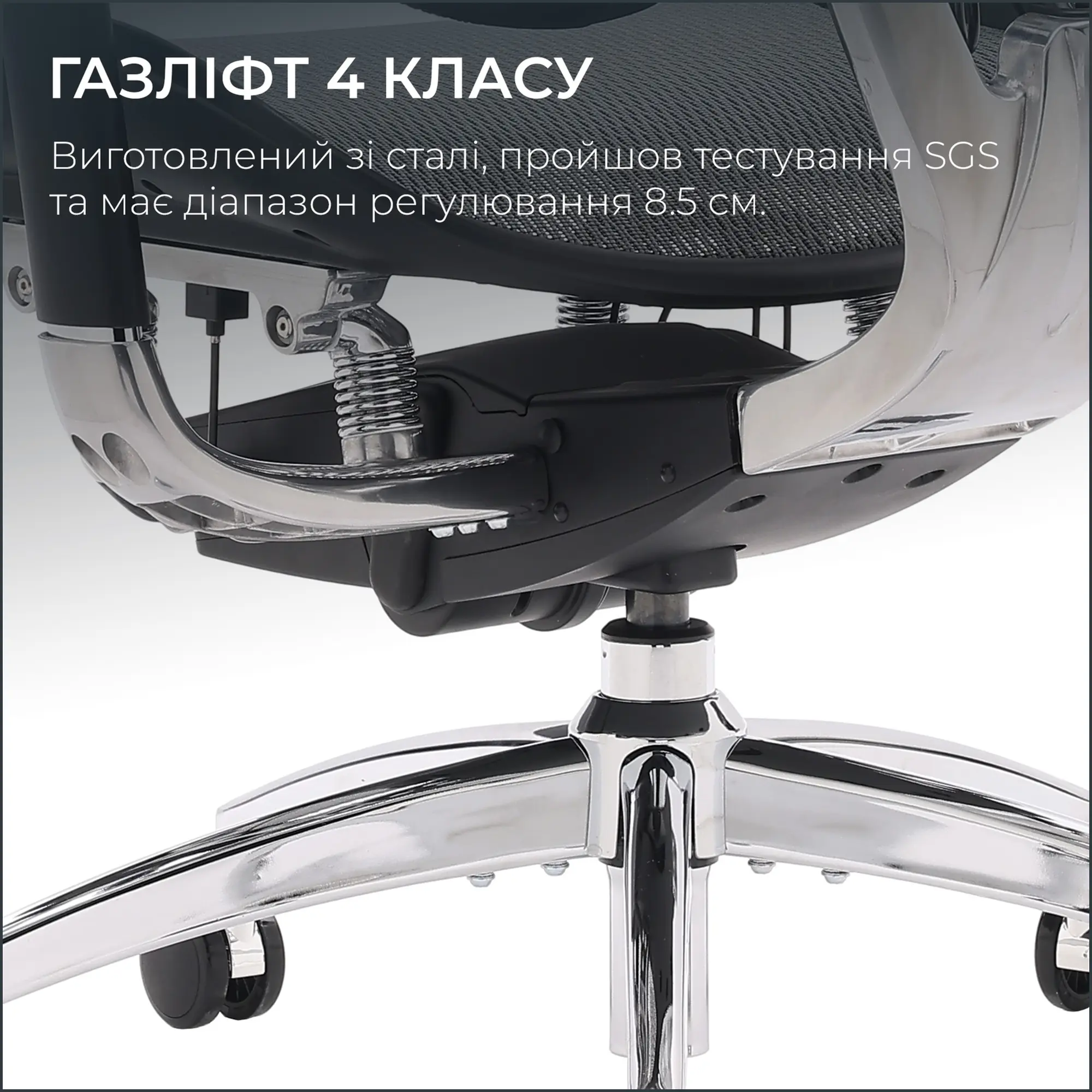 Купити Крісло офісне Sihoo DORO S300 Mesh Dark Grey (S300-M201) - фото 14