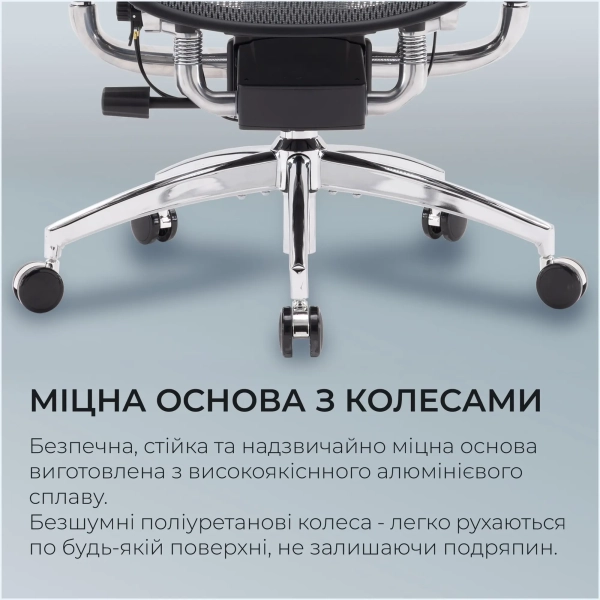 Купити Крісло офісне Sihoo DORO S300 Mesh Dark Grey (S300-M201) - фото 15