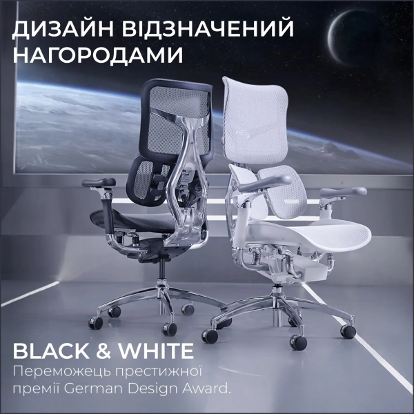 Купить Кресло офисное Sihoo DORO S300 Mesh Light Grey (S300-M202) - фото 6