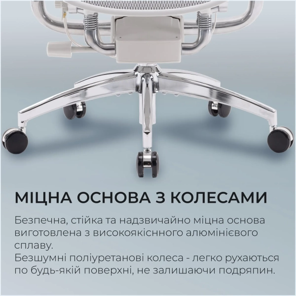 Купить Кресло офисное Sihoo DORO S300 Mesh Light Grey (S300-M202) - фото 14