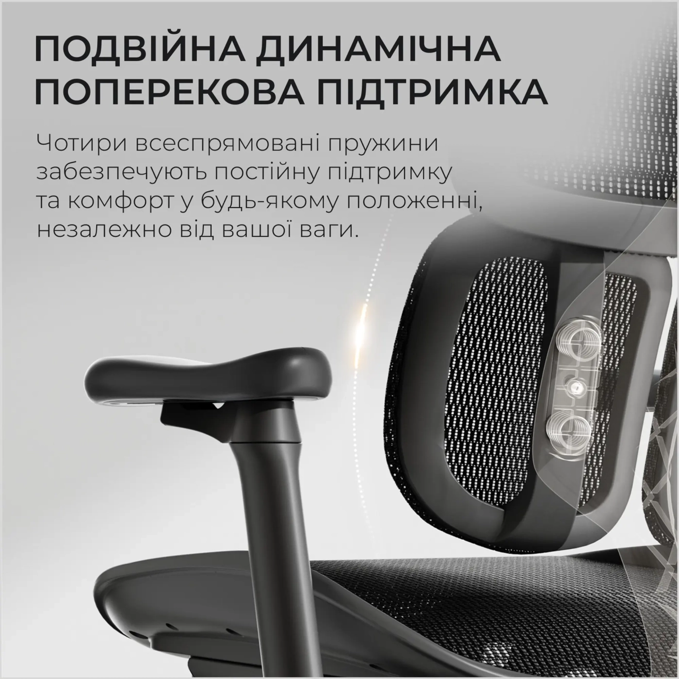 Купить Кресло офисное Sihoo DORO S100 Mesh Black (S100-M301) - фото 9