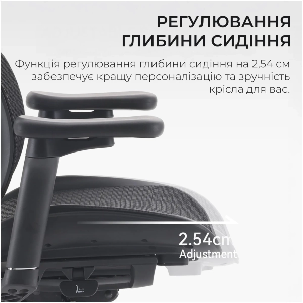 Купить Кресло офисное Sihoo DORO S100 Mesh Black (S100-M301) - фото 13