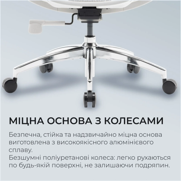 Купить Кресло офисное Sihoo DORO S100 Mesh White (S100-M302) - фото 15