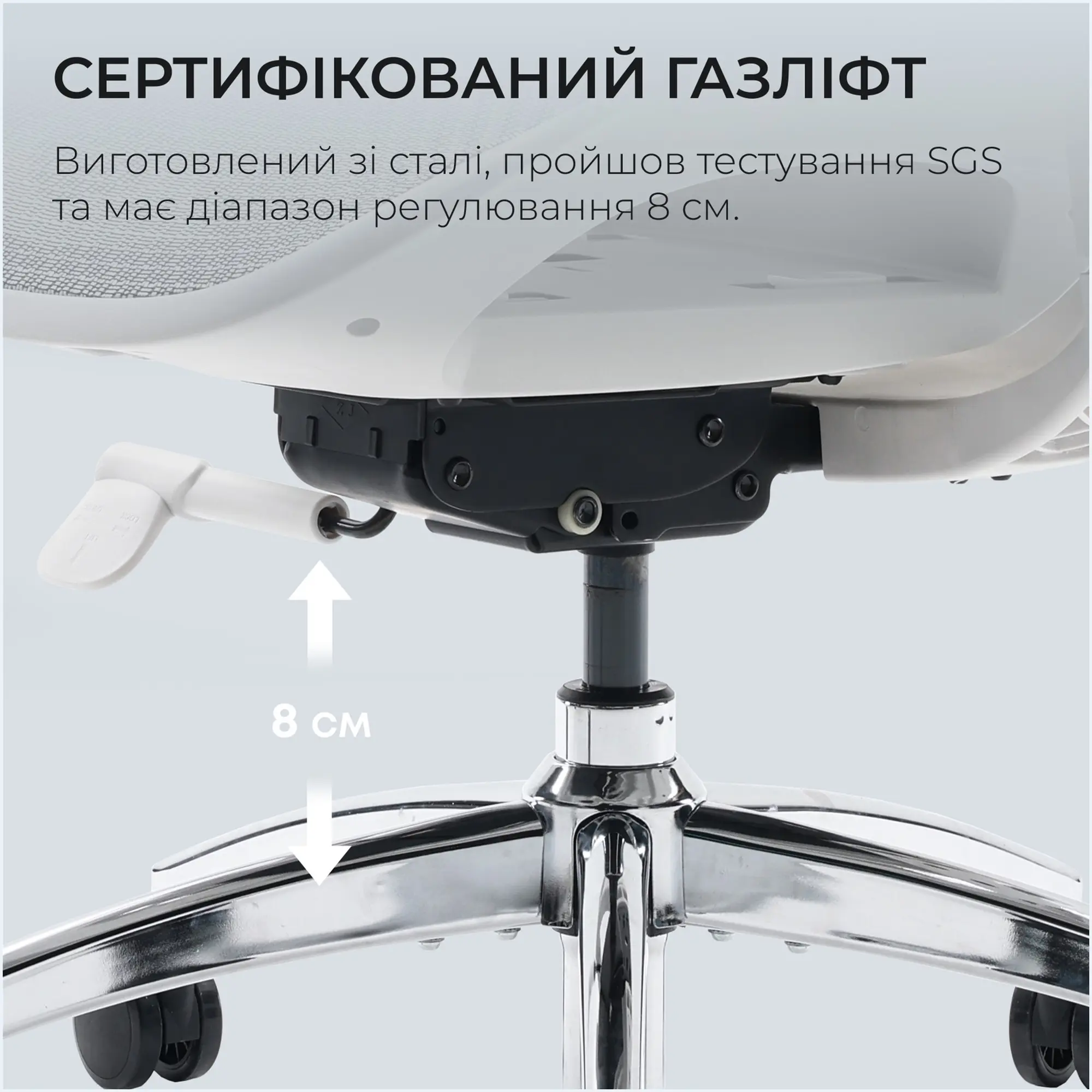 Купить Кресло офисное Sihoo DORO S100 Mesh White (S100-M302) - фото 16