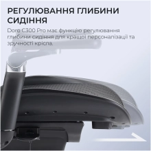 Купить Кресло офисное Sihoo DORO C300 Pro Mesh Black (DORO-C300-PRO-M101) - фото 8