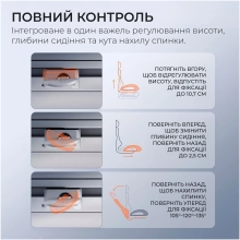 Купить Кресло офисное Sihoo DORO C300 Pro Mesh White (DORO-C300-PRO-M102) - фото 18