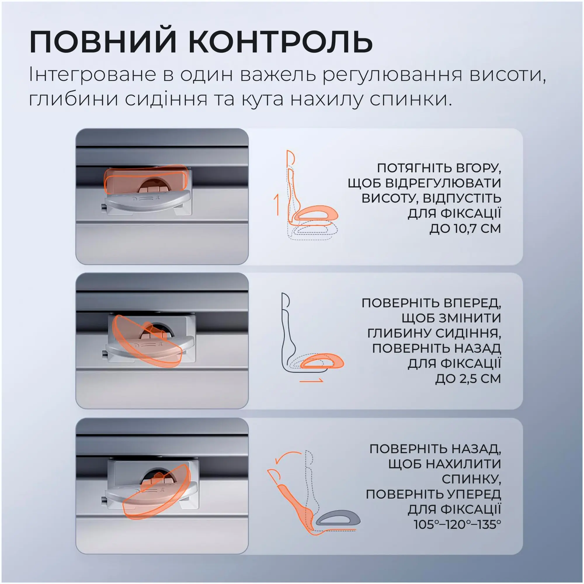 Купить Кресло офисное Sihoo DORO C300 Pro Mesh White (DORO-C300-PRO-M102) - фото 18