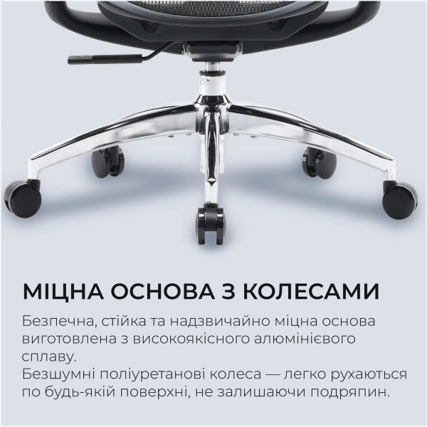 Купити Крісло офісне Sihoo DORO C300L Mesh Black (DORO-C300L-A3-101) - фото 16
