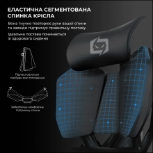 Купить Кресло для геймеров Sihoo Xallking X5C Mesh Black (X5C-301) - фото 6