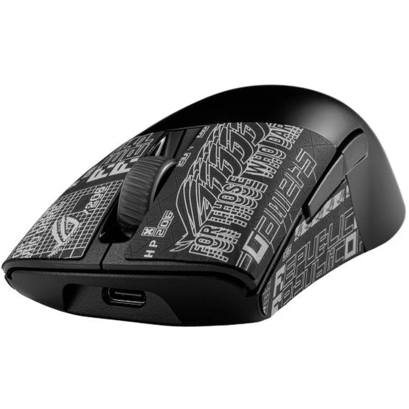 Купить Мышь ASUS ROG Keris Aimpoint Bluetooth/Wireless Black (90MP02V0-BMUA00) - фото 3