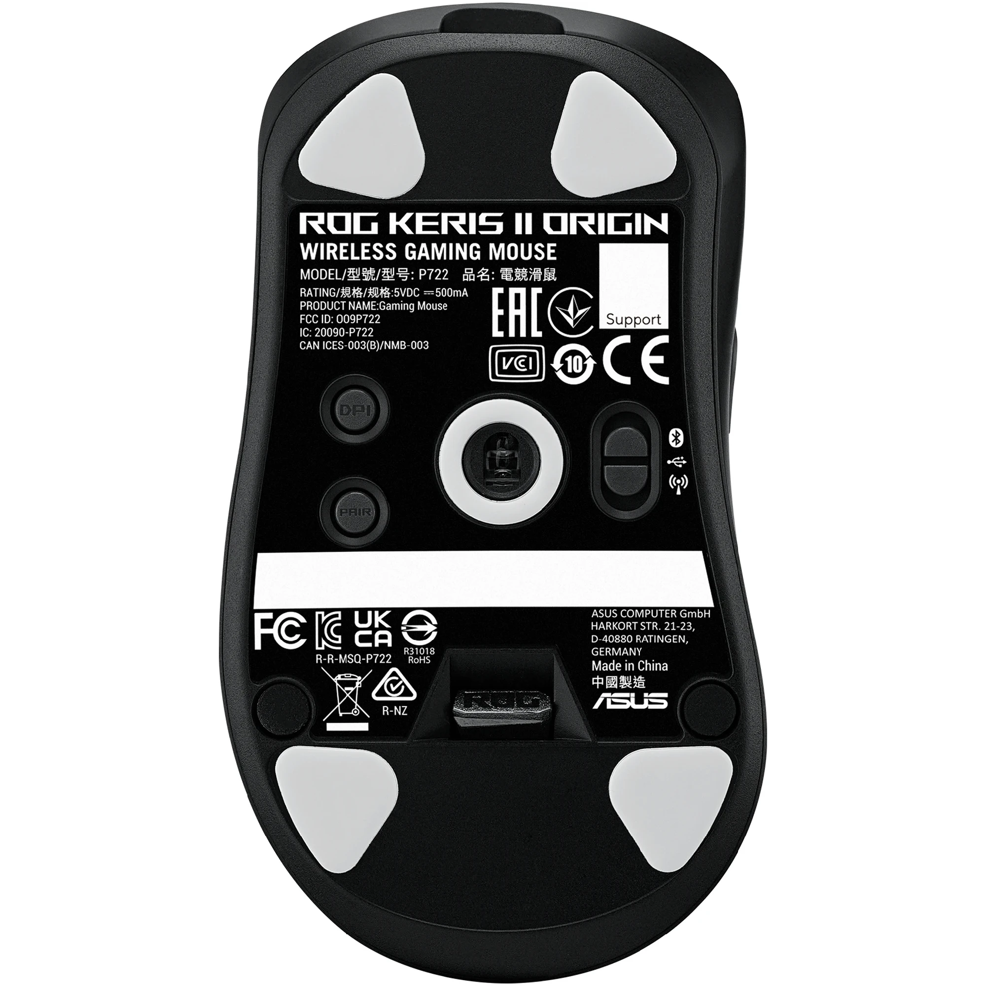 Купить Мышь ASUS ROG Keris II Origin Black (90MP04A0-BMUA00) - фото 7