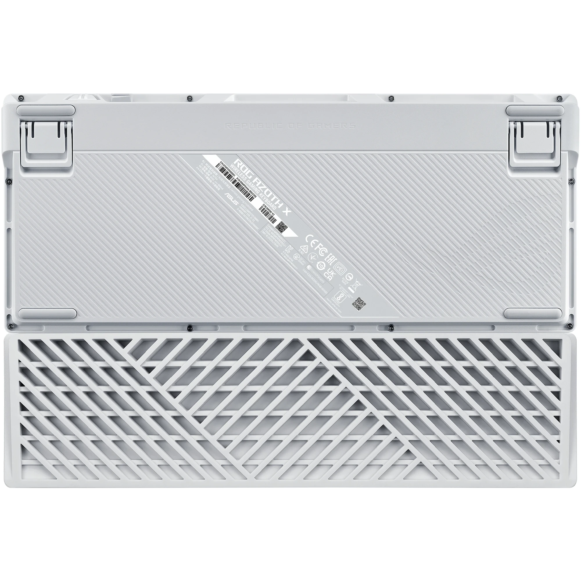 Купить Клавиатура ASUS ROG Azoth X NX Snow V2 EN PBT White (90MP044F-BKUA30) - фото 5