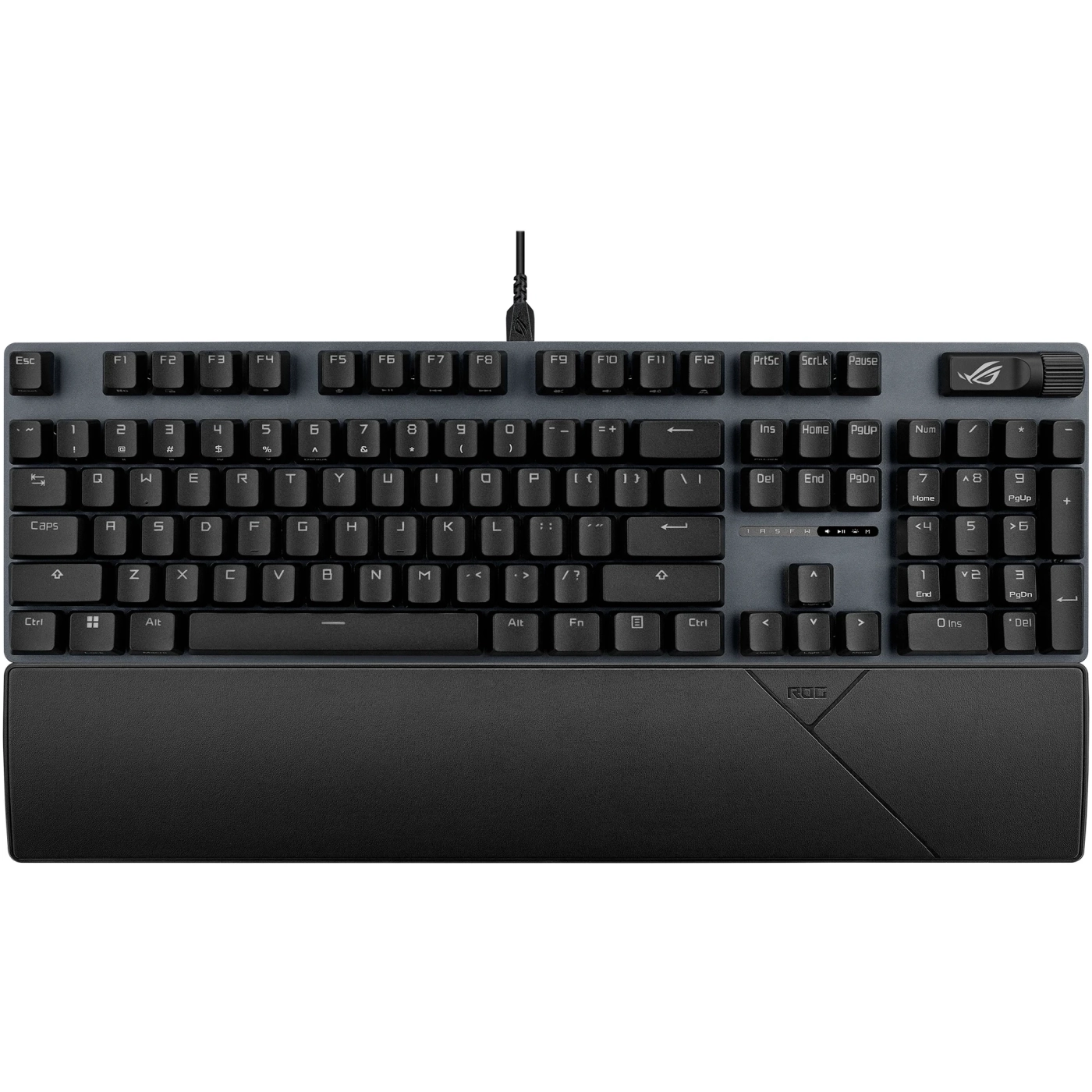 Купить Клавиатура ASUS ROG Strix Scope II X NX Snow V2 EN PBT Black (90MP03XF-BKUA20) - фото 2