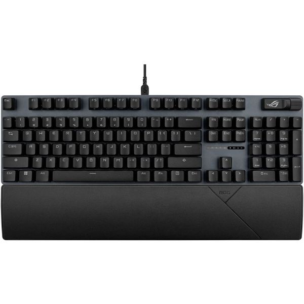 Купить Клавиатура ASUS ROG Strix Scope II X NX Snow V2 EN PBT Black (90MP03XF-BKUA20) - фото 2