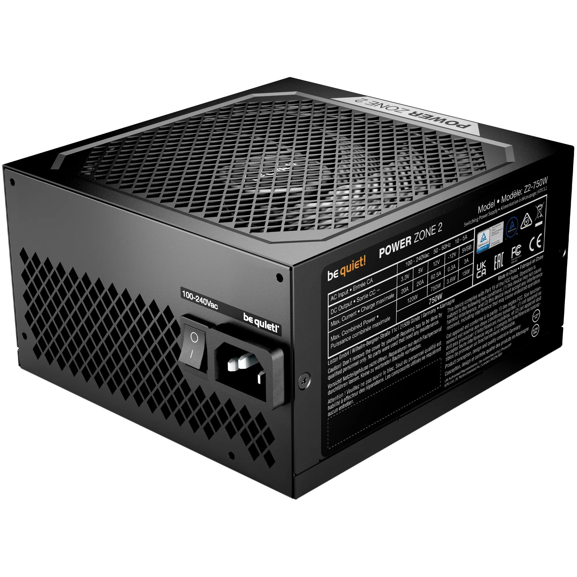 Купить Блок питания be quiet! POWER ZONE 2 750W (BP006EU) - фото 3