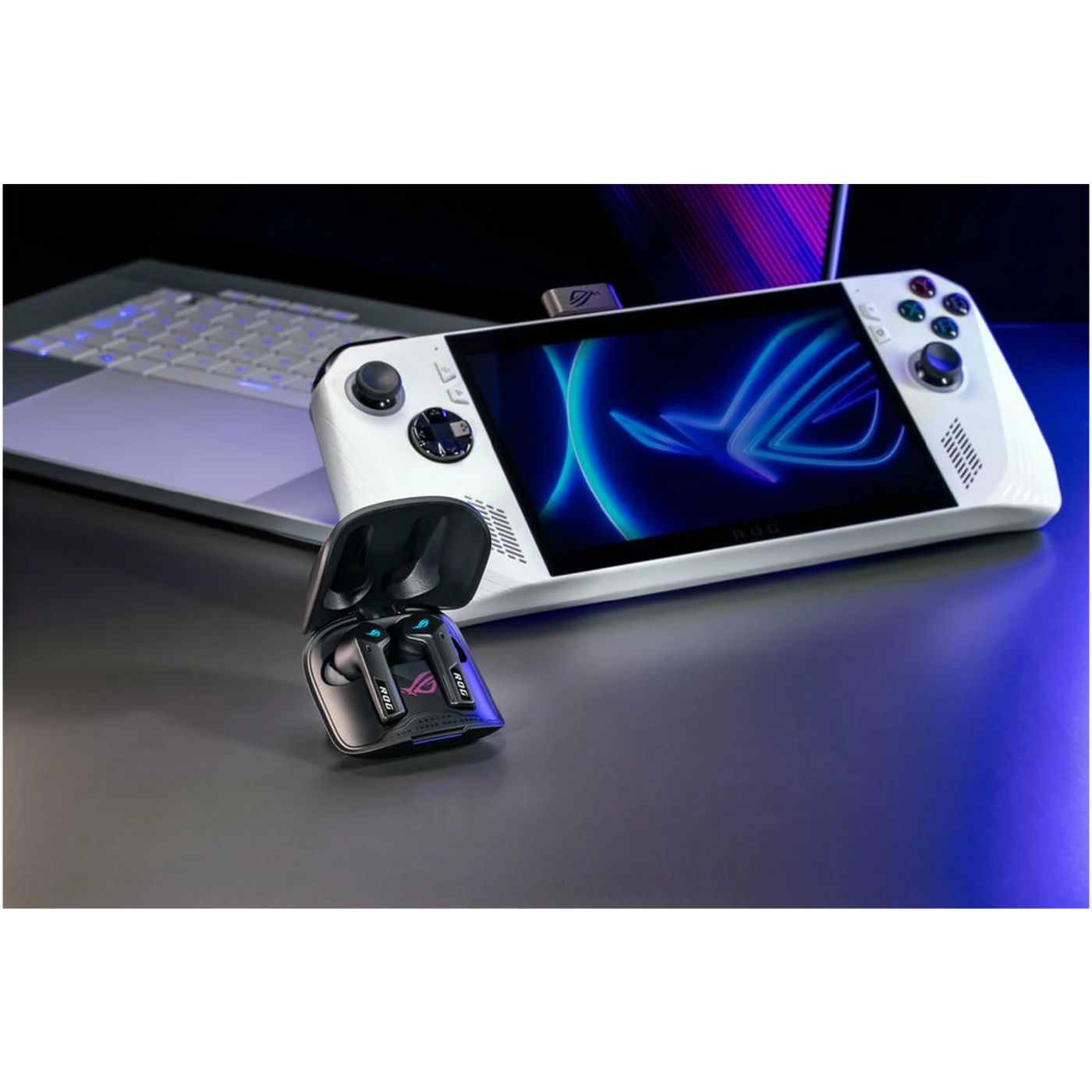 Купить Наушники ASUS ROG Cetra True Wireless SpeedNova Black (90YH03Y0-BTUA00) - фото 3