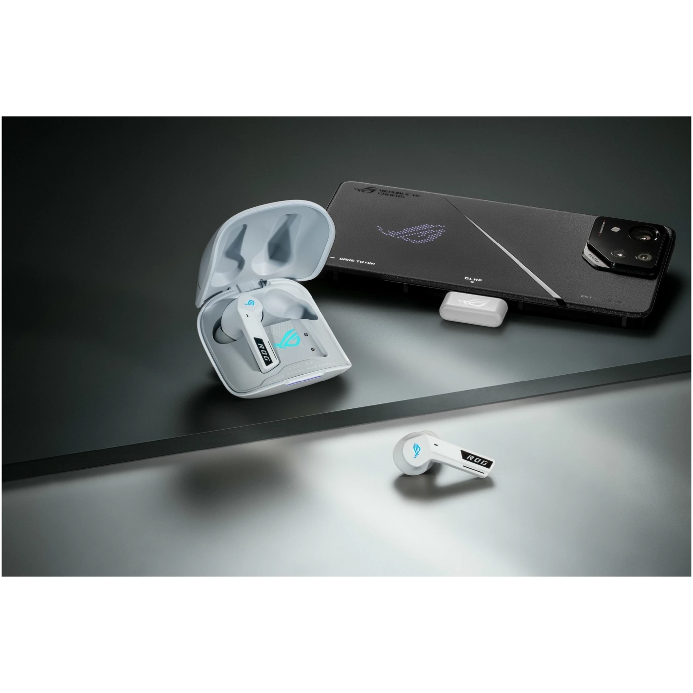 Купить Наушники ASUS ROG Cetra True Wireless SpeedNova White (90YH03Y0-BTUA10) - фото 4