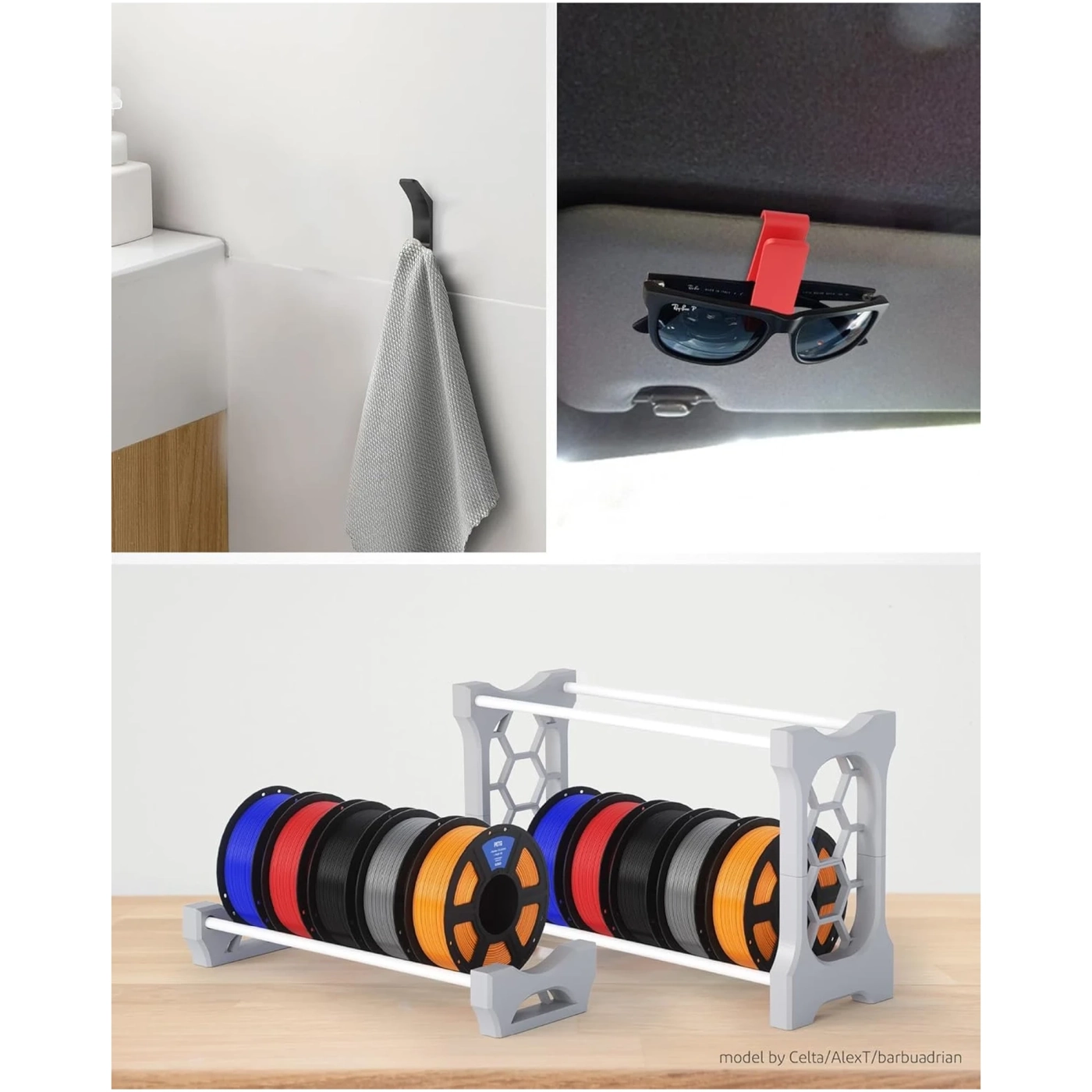Купить PETG Filament (пластик) для 3D принтера ELEGOO 1кг, 1.75мм, белый (50.203.0386) - фото 6