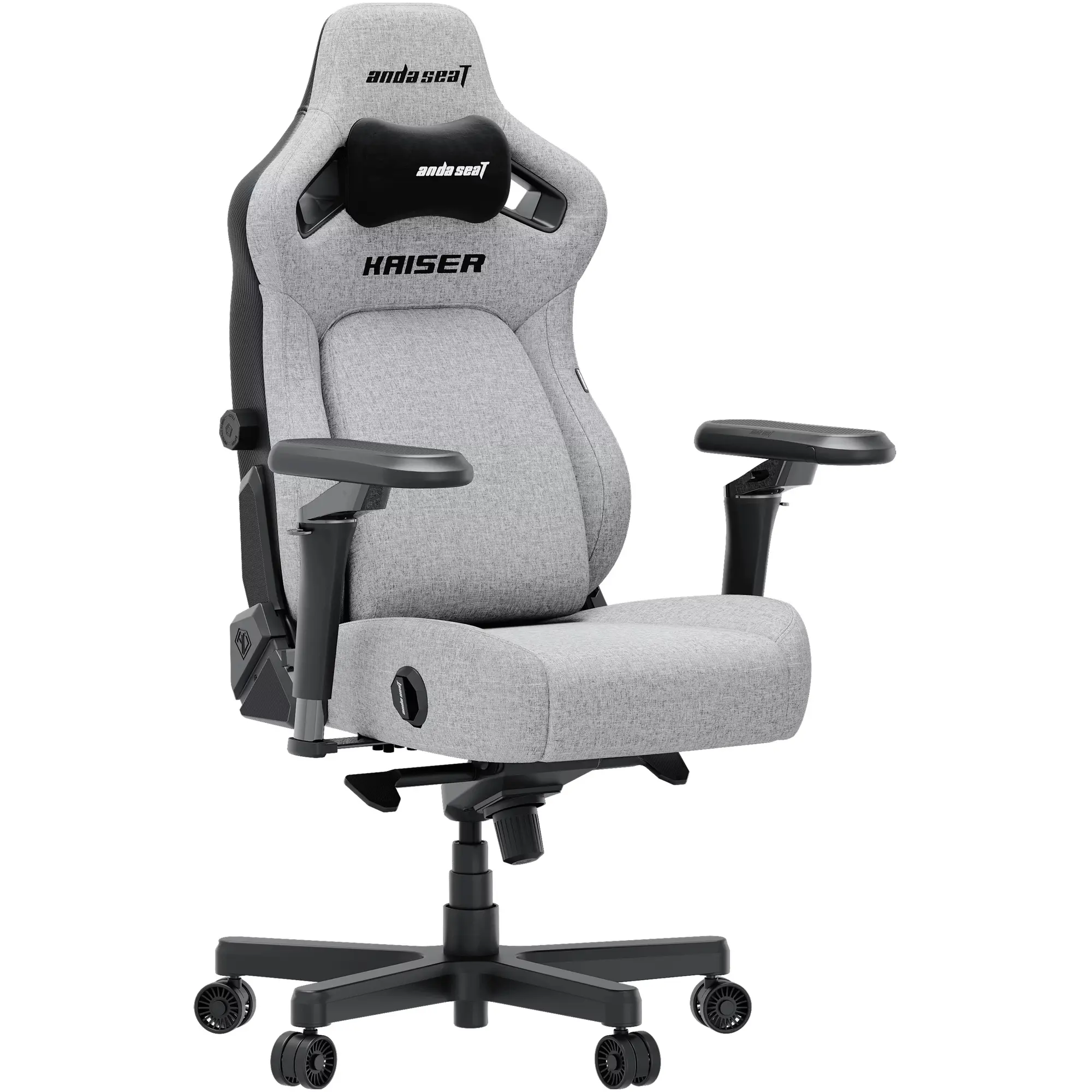 Купити Крісло для геймерів Anda Seat Kaiser 4 V2 Size XL Gray Fabric (AD12YDDC-XLL-20-G-CF-03) - фото 2