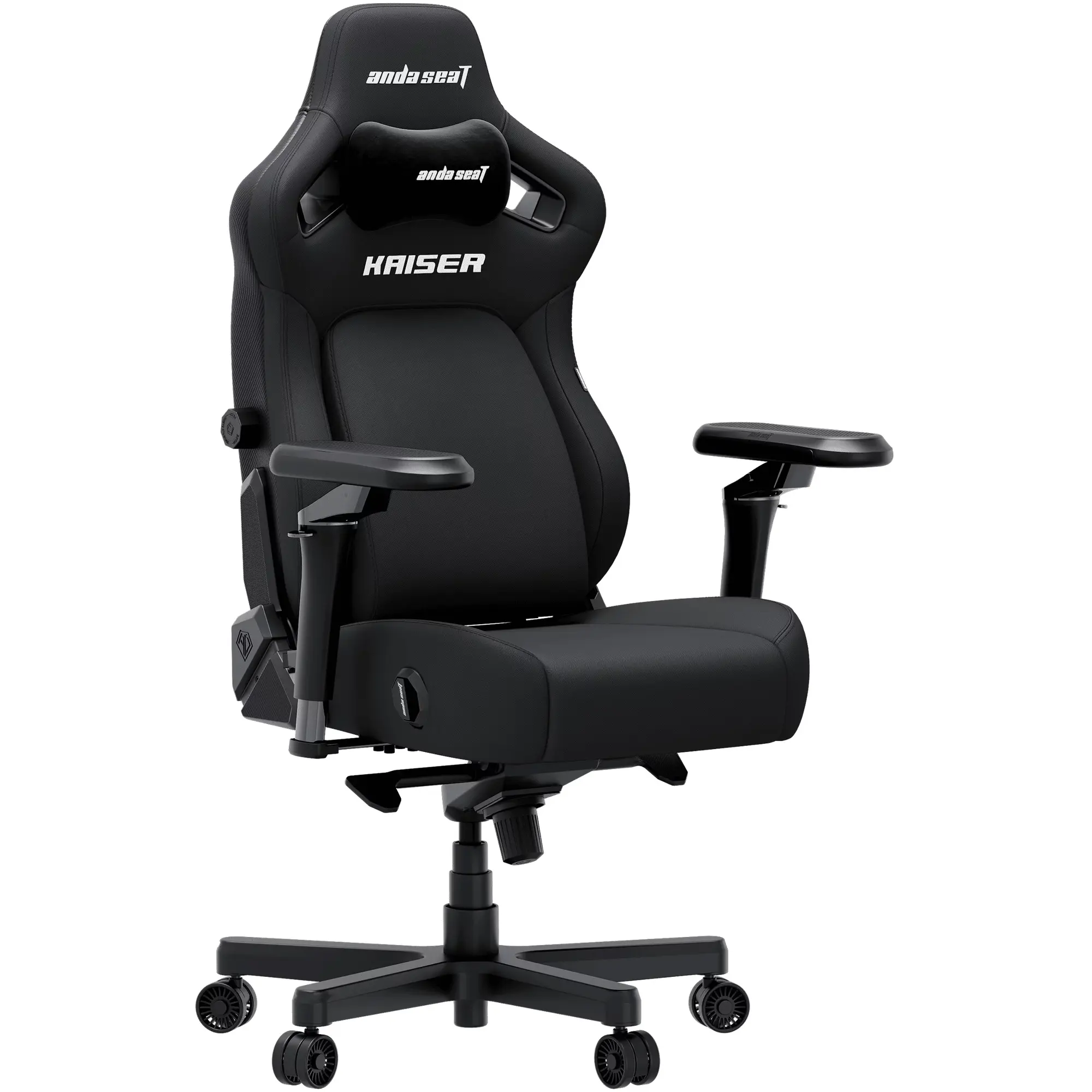 Купити Крісло для геймерів Anda Seat Kaiser 4 V2 Size XL Black Fabric (AD12YDDC-XLL-20-B-CF-03) - фото 2