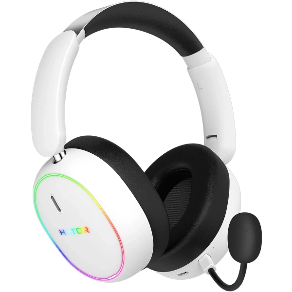 Купить Наушники Hator Phoenix 2 Wireless White (ESH41) - фото 3