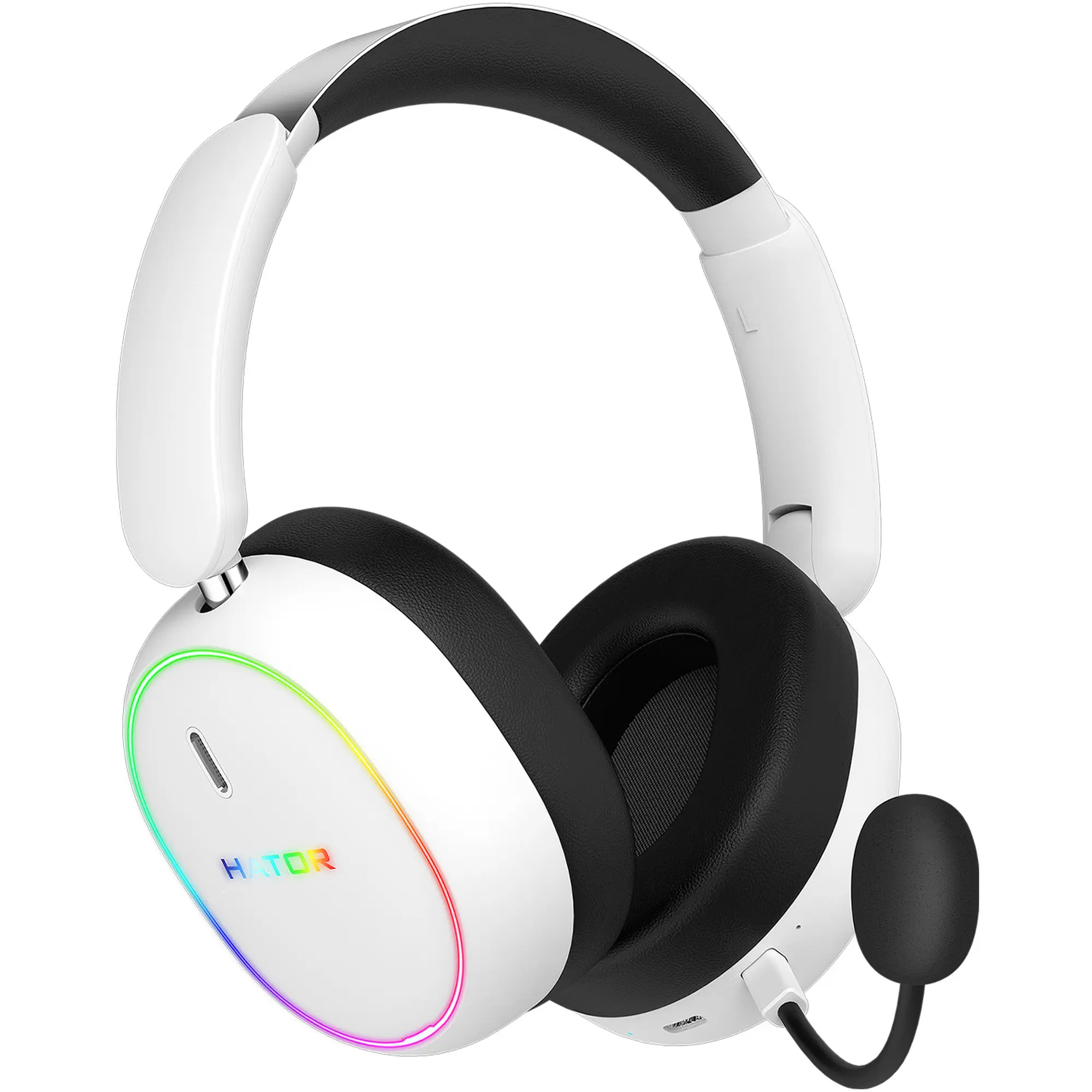 Купить Наушники Hator Phoenix 2 Wireless White (ESH41) - фото 3