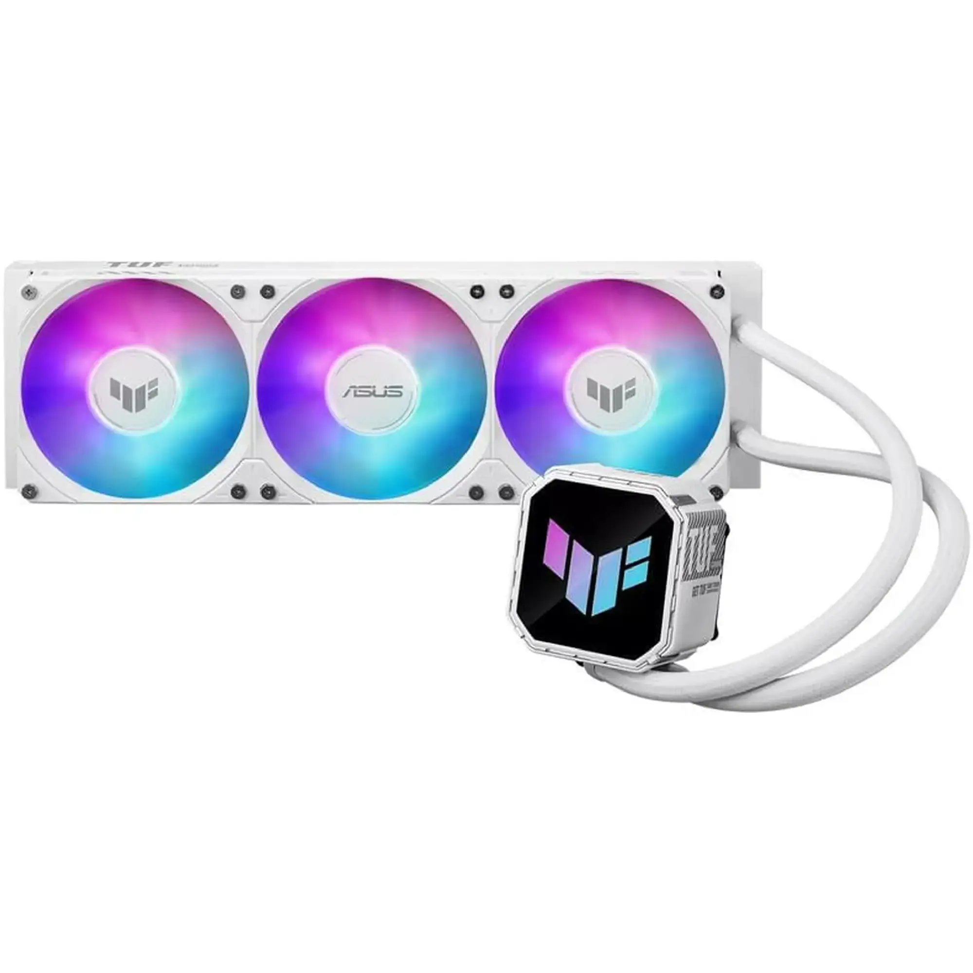 Купить Система водяного охлаждения ASUS TUF GAMING LC III 360 ARGB WHT (90RC0192-B0EAY0) - фото 2