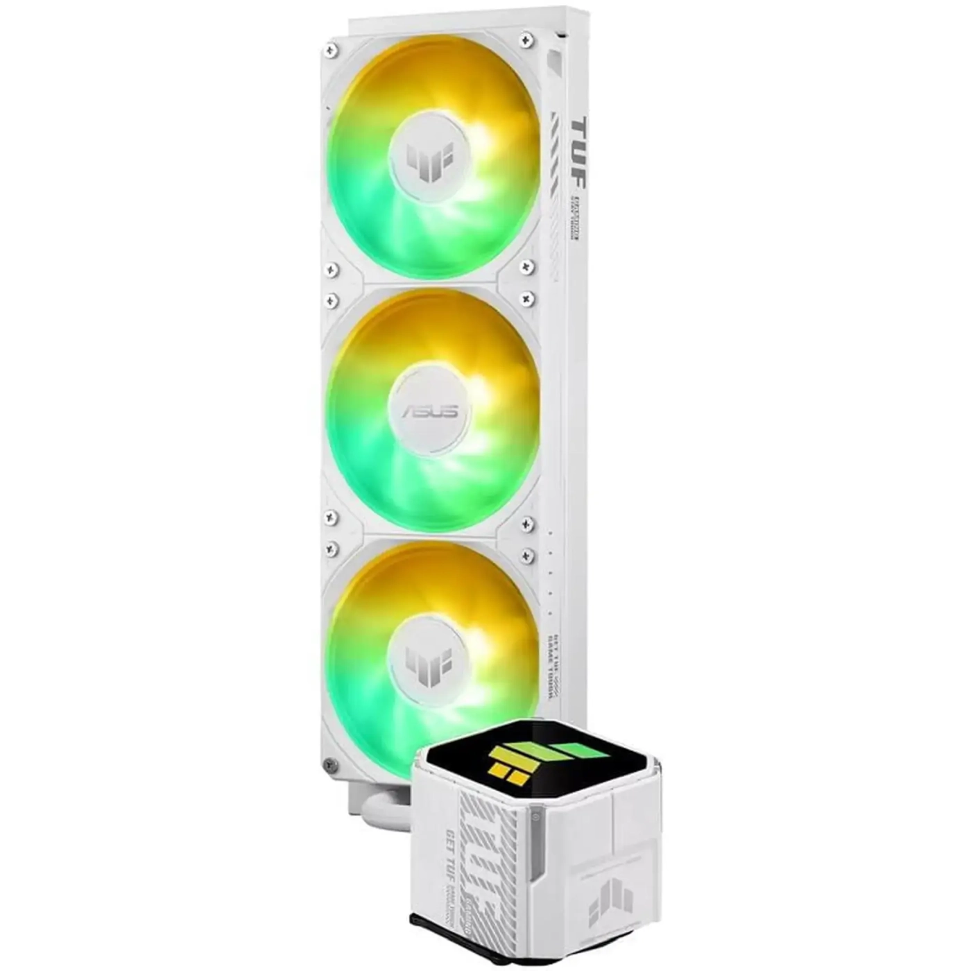 Купить Система водяного охлаждения ASUS TUF GAMING LC III 360 ARGB WHT (90RC0192-B0EAY0) - фото 6