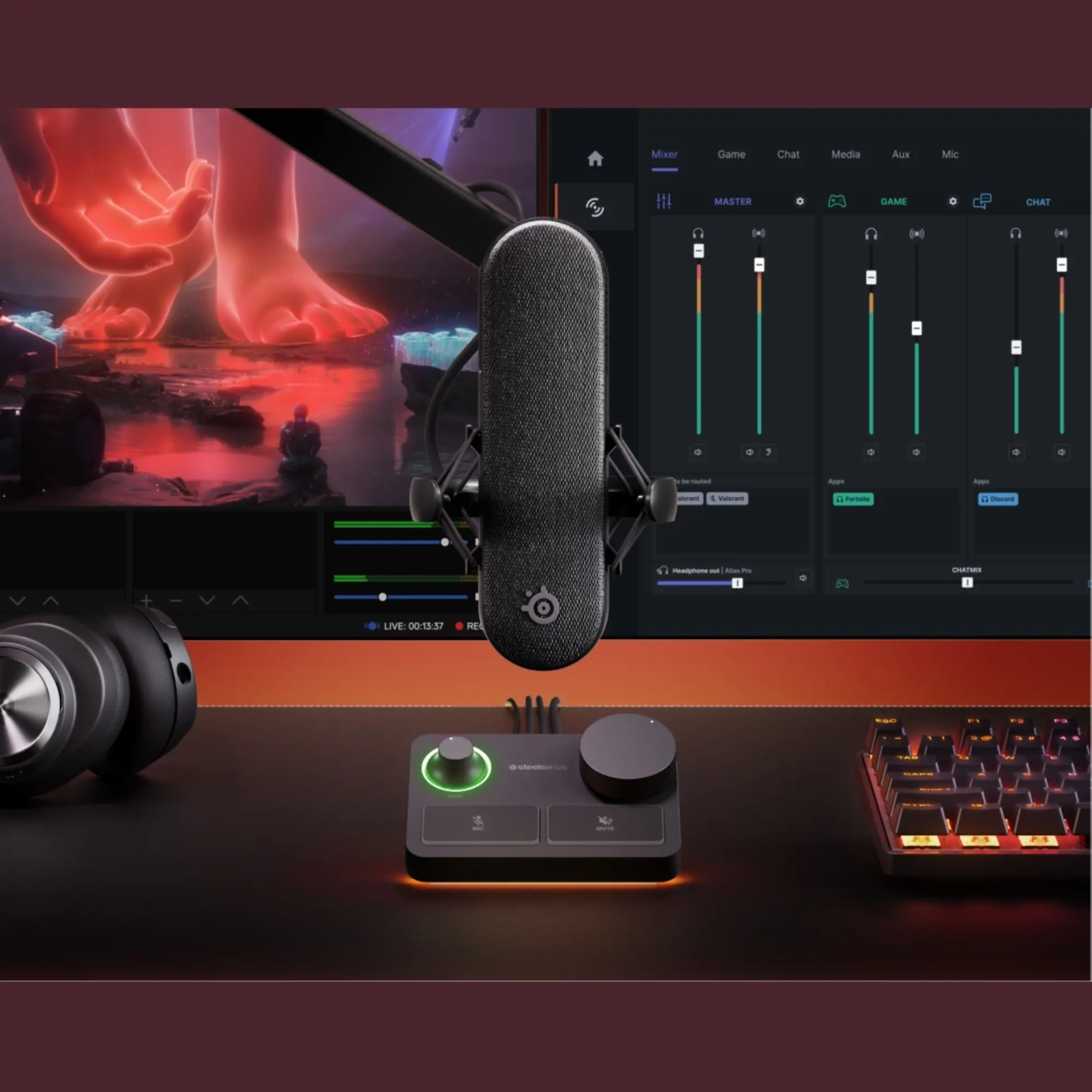 Купити Мікрофон SteelSeries Alias Pro (61597) - фото 7