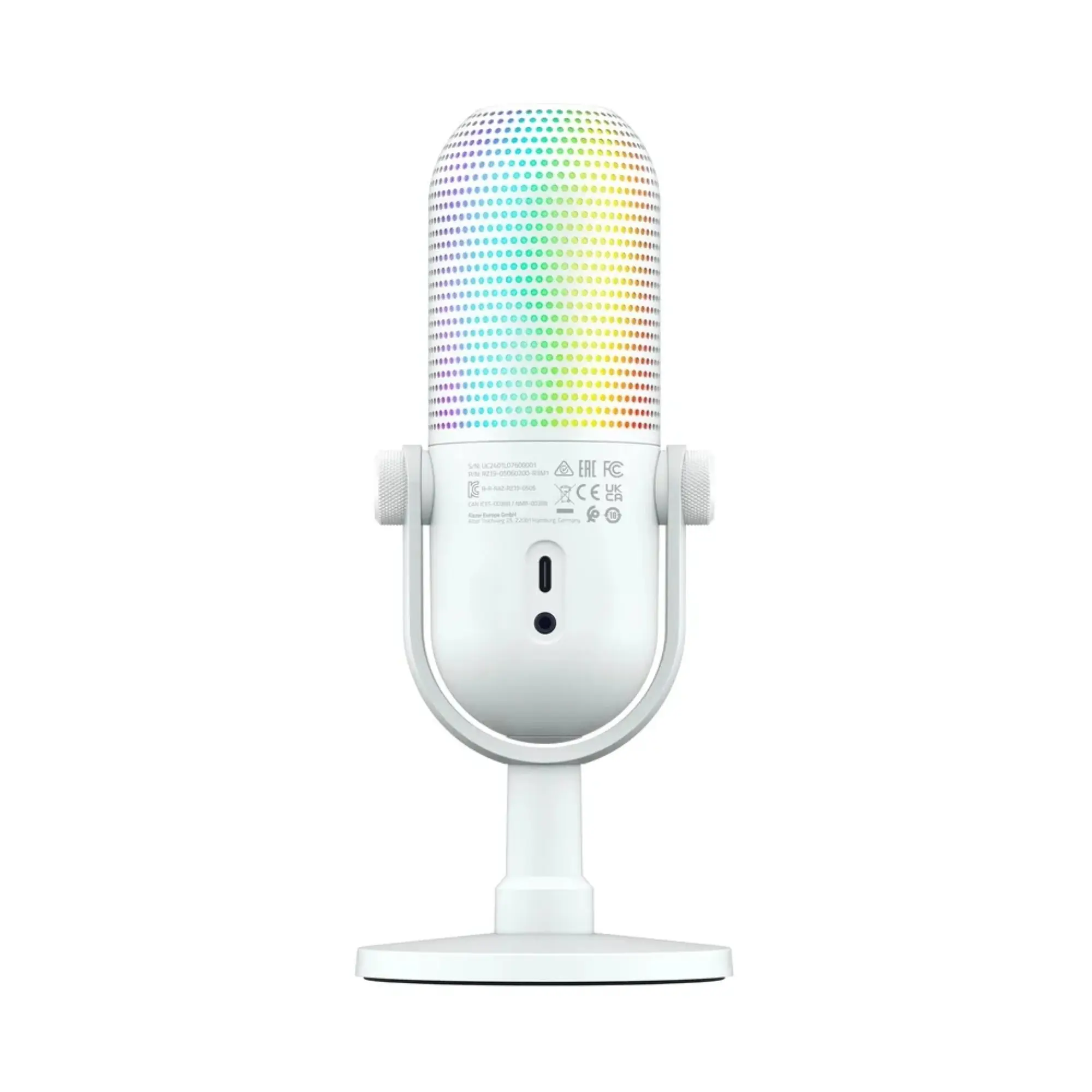 Купить Микрофон Razer Seiren V3 Chroma White (RZ19-05060200-R3M1) - фото 2