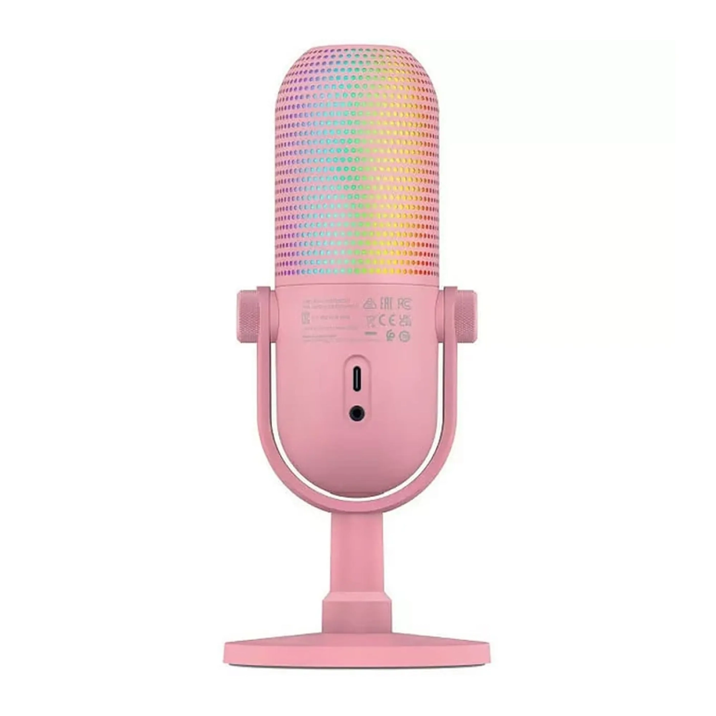 Купить Микрофон Razer Seiren V3 Chroma Quartz (RZ19-05060300-R3M1) - фото 3