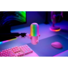 Купить Микрофон Razer Seiren V3 Chroma Quartz (RZ19-05060300-R3M1) - фото 5