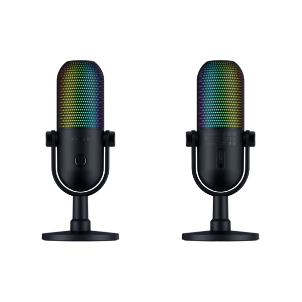 Купити Мікрофон Razer Seiren V3 Chroma Black (RZ19-05060100-R3M1) - фото 4
