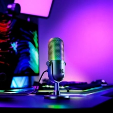 Купити Мікрофон Razer Seiren V3 Chroma Black (RZ19-05060100-R3M1) - фото 6